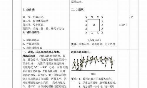 小学体育课田径教案20篇_小学体育田径课教案