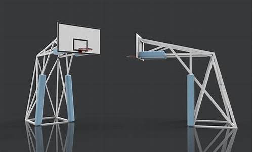 nba篮球架模型_篮球架建模